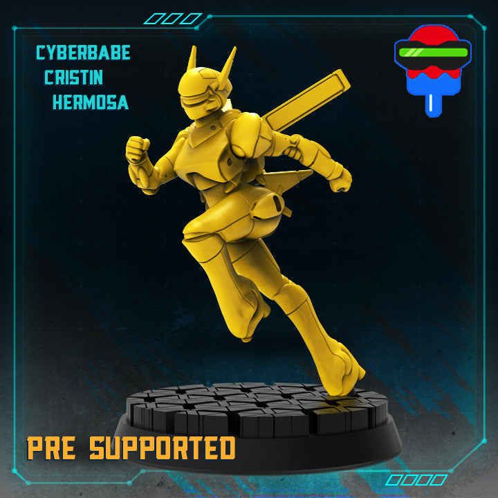 Cyberbabe Cristin Hermosa