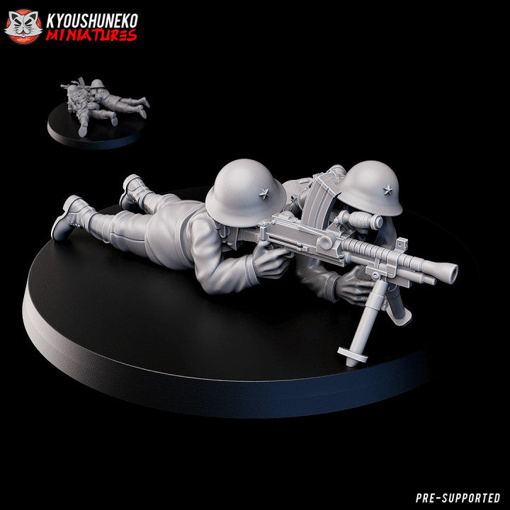 Japanese MMG Team (2 Models)
