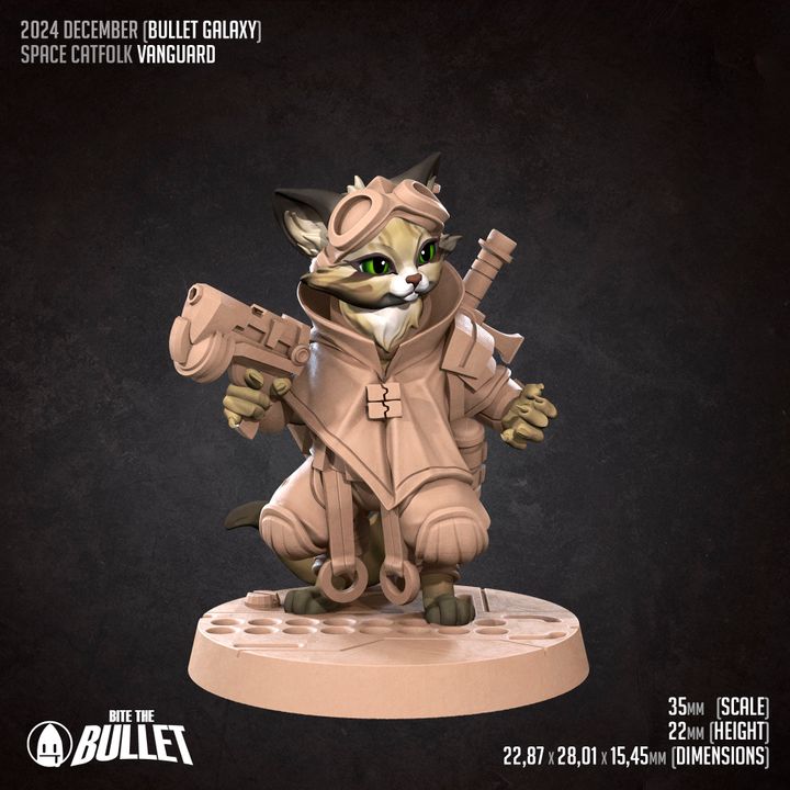 Space Catfolk Vanguard