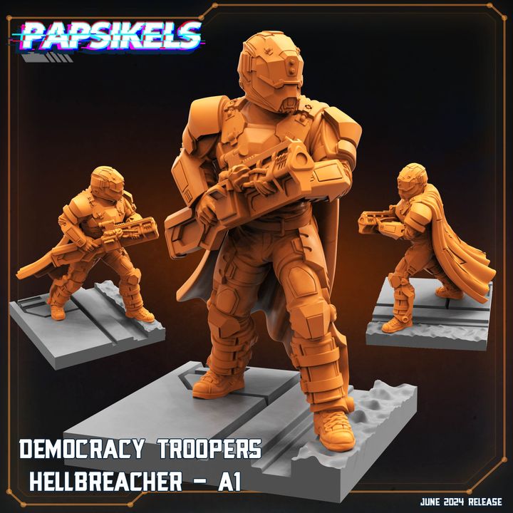 Democracy Trooper Hellbreacher - A1