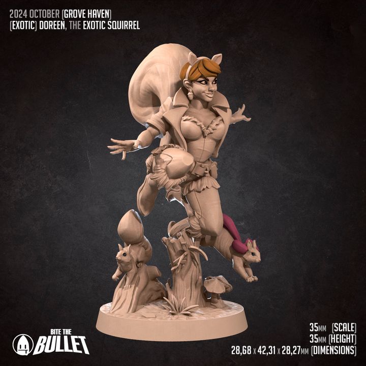 Doreen, The Exotic Squirrel