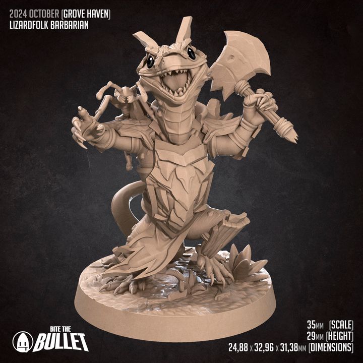 Lizardfolk Barbarian