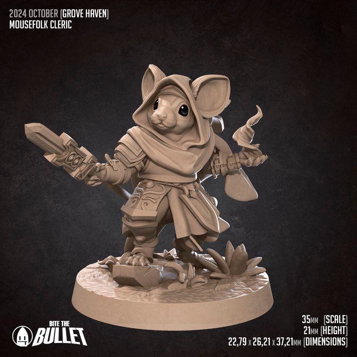 Mousefolk Cleric