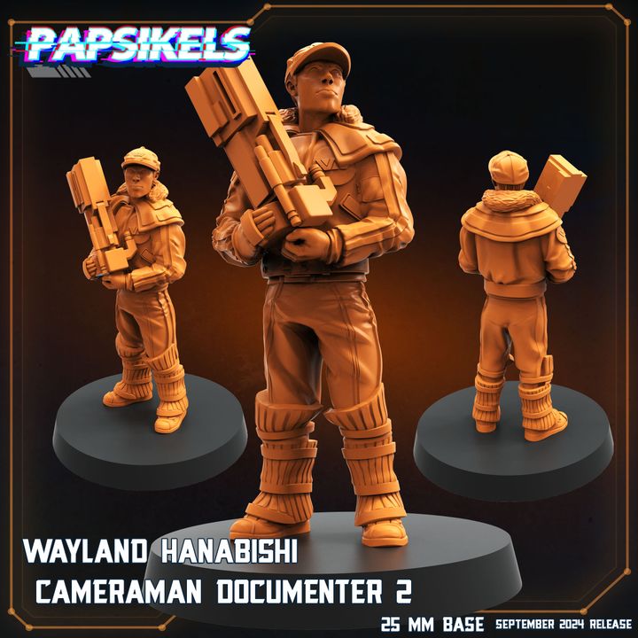 Wayland Hanabishi Cameraman Documenter - 2