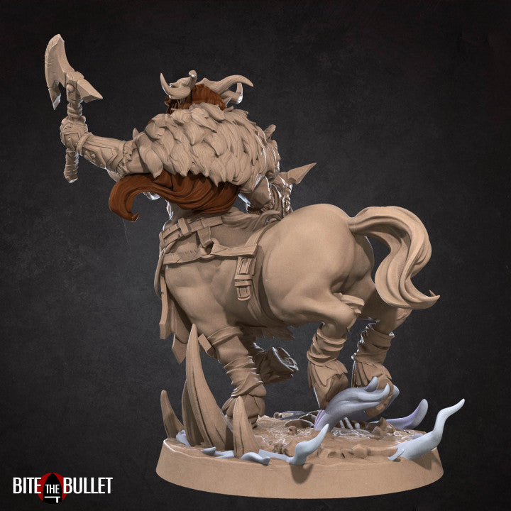 Centaur Barbarian (Large) - Tabletop Figure for Dungeons & Dragons, DnD, Pathfinder RPGs, TTRPG