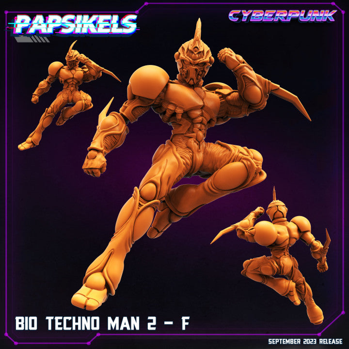 Bio Techno Man 1 F (Medium) - Tabletop Figure for Dungeons & Dragons, DnD, Pathfinder RPGs, TTRPG