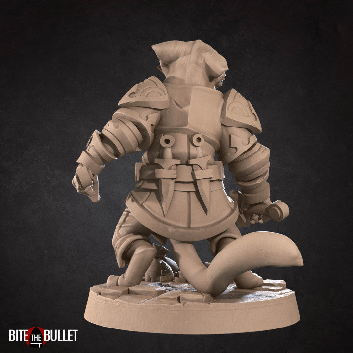 Cat Rogue (Medium) - Tabletop Figure for Dungeons & Dragons, DnD, Pathfinder RPGs, TTRPG
