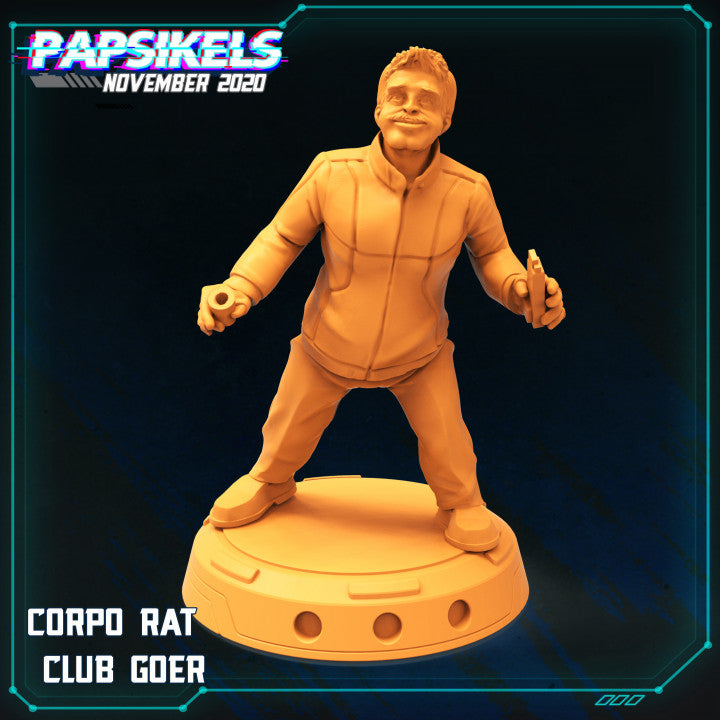 Corpo Rat Club Party Goer