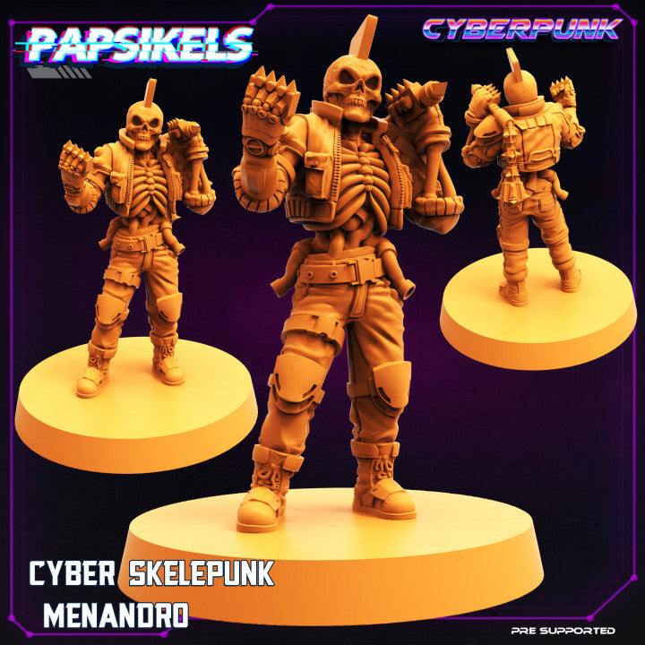 Cyber Skelepunk Menandro