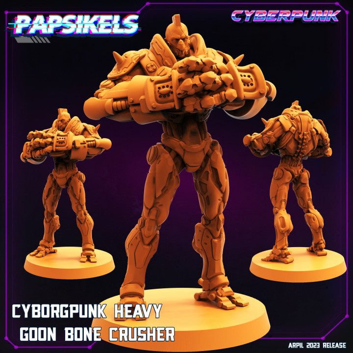 Cyborgpunk Heavy Goon Bone Crusher