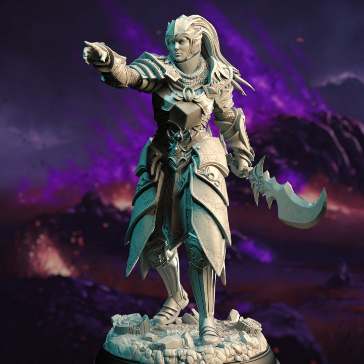 High Elven Commander - Cyrindeth