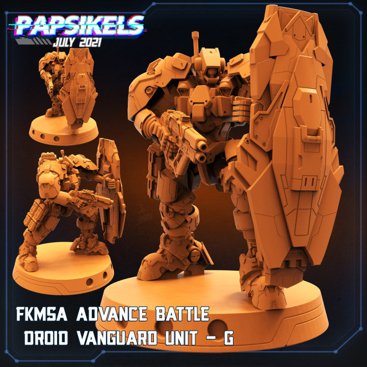 Fkmsa Advance Battle Droid Armored Vanguard Unit - G