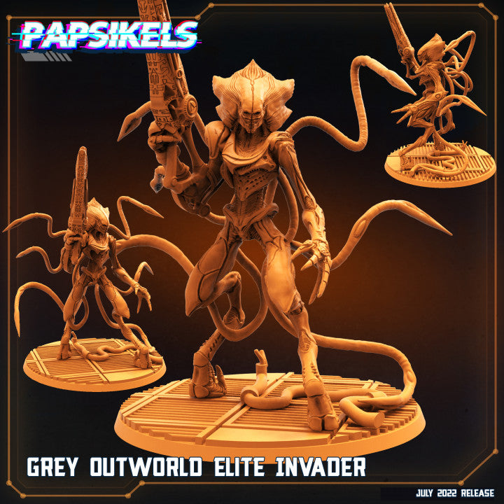 Grey Outworld Elite Invader