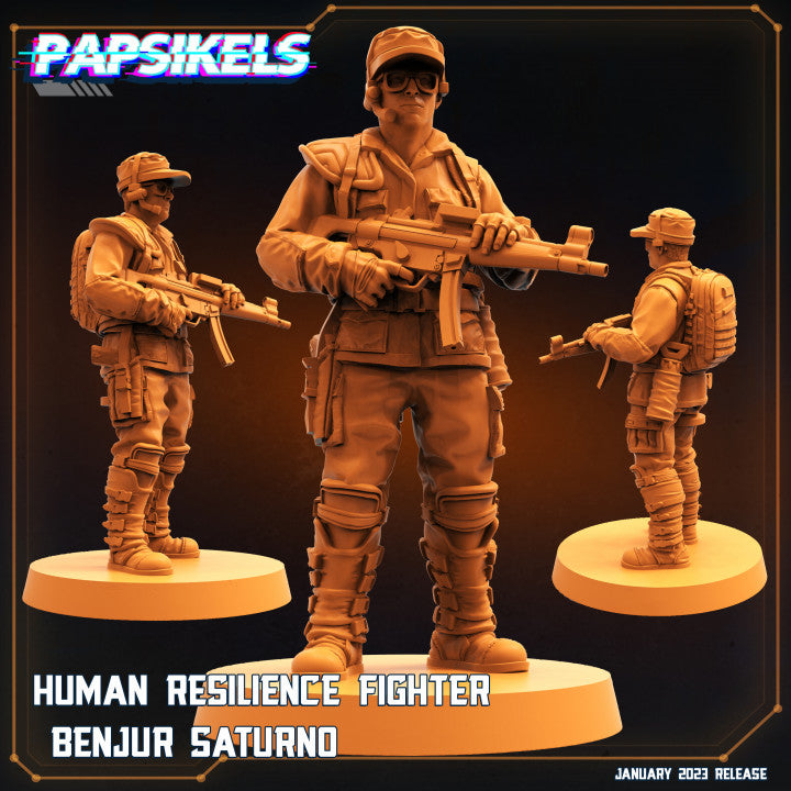 Human Resilience Fighter Benjur Saturno