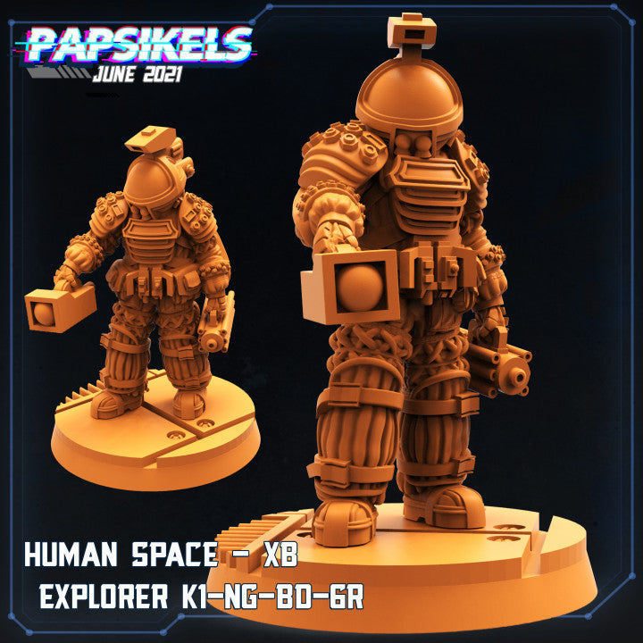 Human Space Explorer Xb K1 Ng Bd Gr