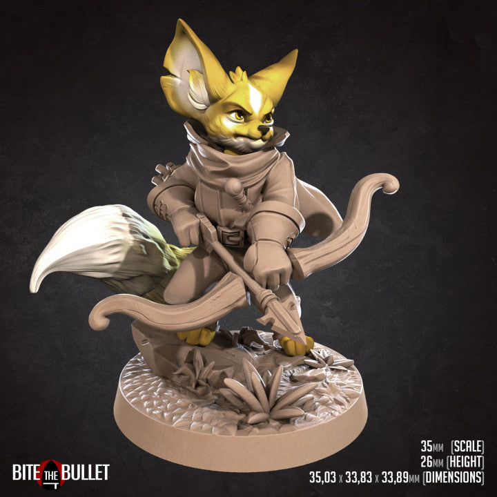 Foxfolk Hunter, Rango (Bow)