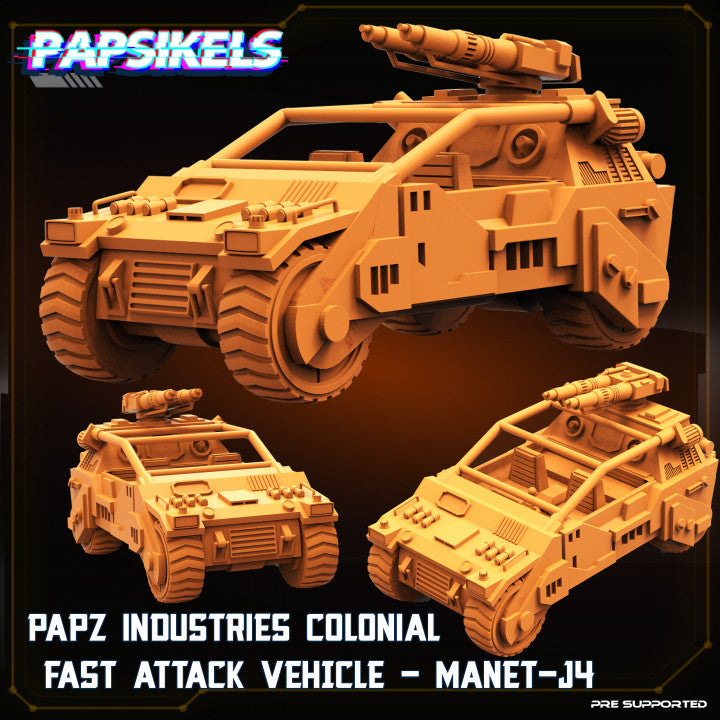 Papz Industries Colonial Fast Attack Vehicle Manet J4