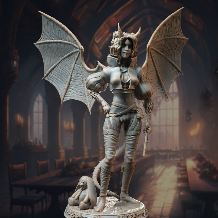 Tiefling Warlock - Mhari O'Nette