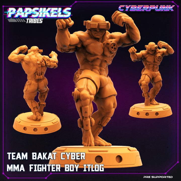 Team Bakat Cyber Mma Fighter Boy Itlog