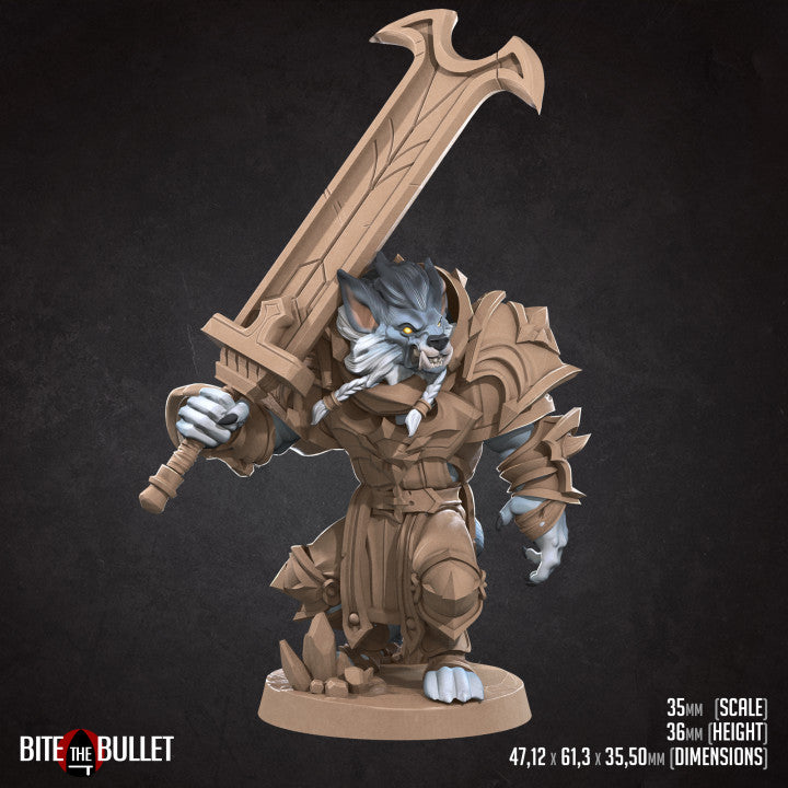 Worgen Warrior, White Fang