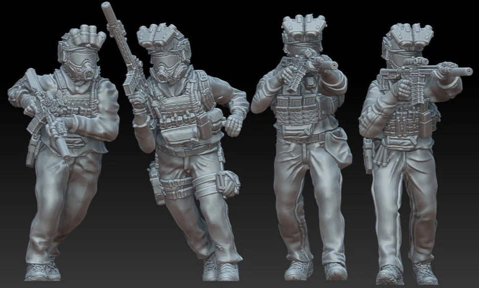 INX - M4 Operator Team - Gas Mask