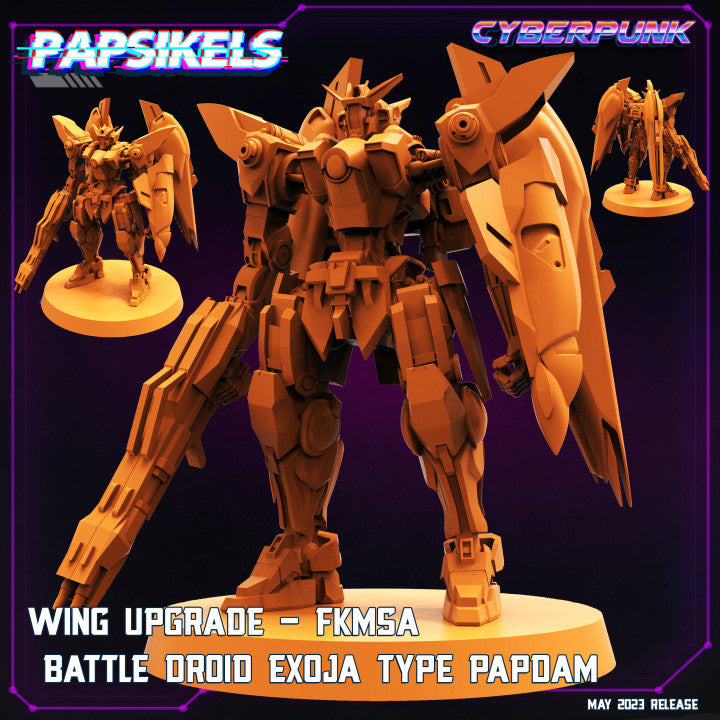 Wing Upgrade Kit Fkmsa Battle Droid Exoja Papdam
