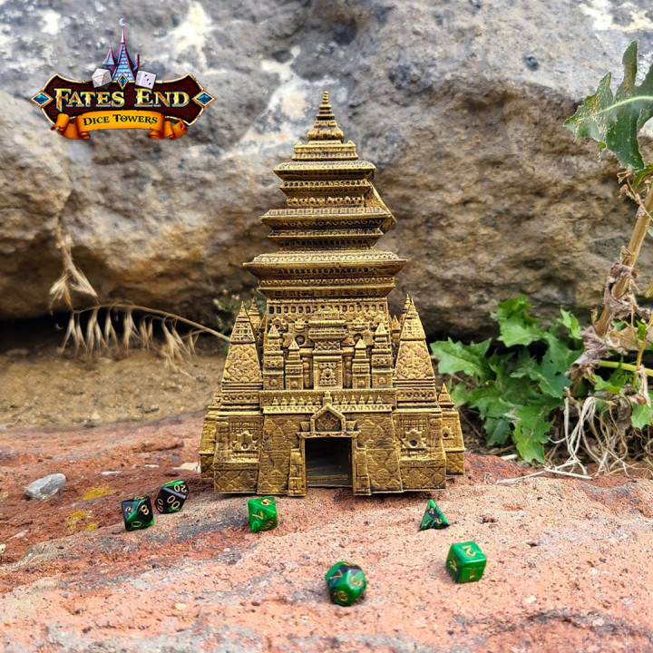 Monk Dice Tower