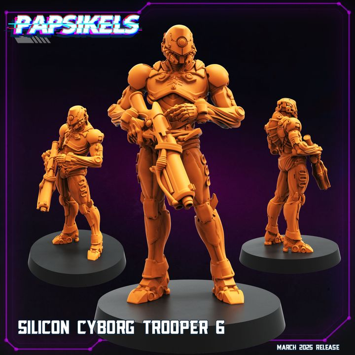 Silicon Cyborg Trooper - 6