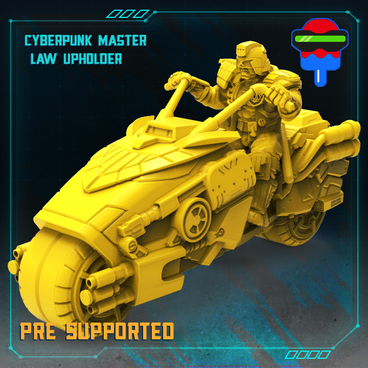 Cyberpunk Master Law Upholder