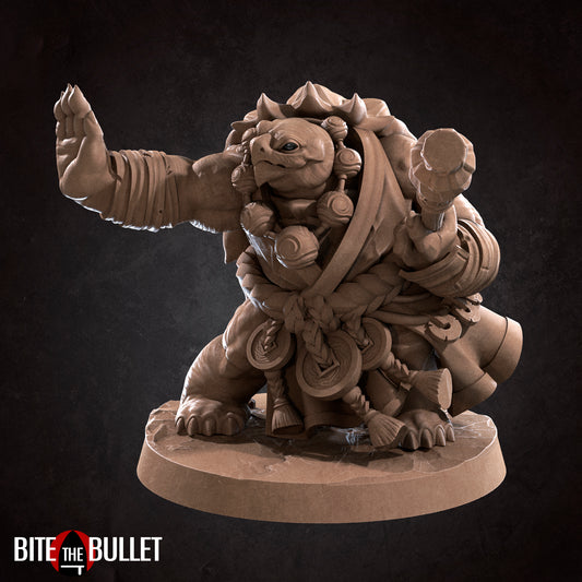 Tortle Monk (Large) - Tabletop Figure for Dungeons & Dragons, DnD, Pathfinder RPGs, TTRPG