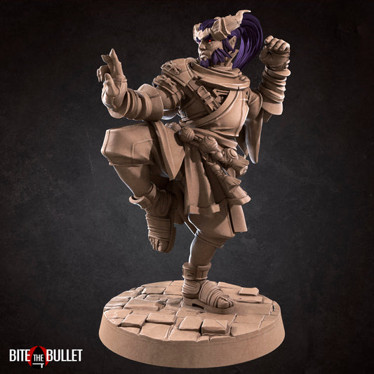 Tiefling Monk (Medium) - Tabletop Figure for Dungeons & Dragons, DnD, Pathfinder RPGs, TTRPG