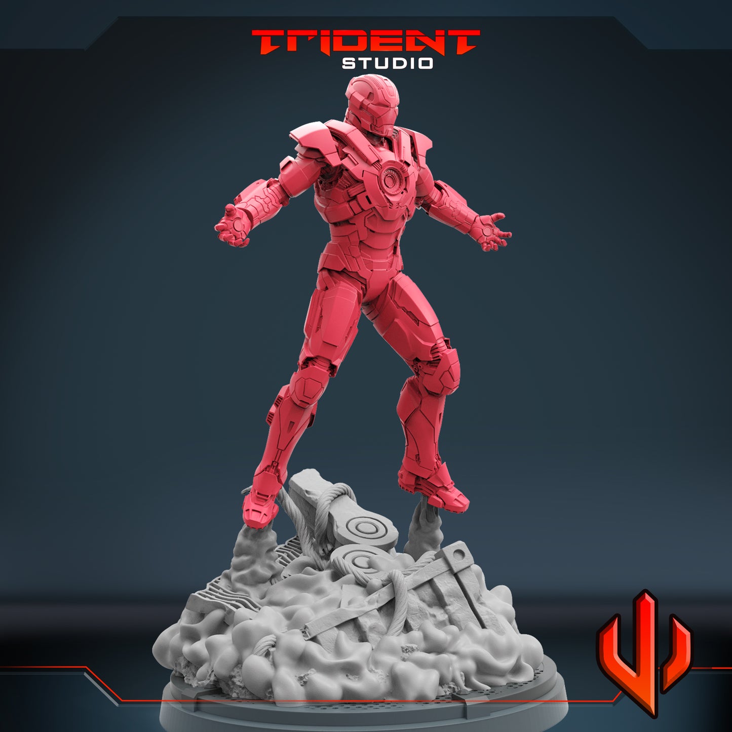 Iron Man - L (Mk17)
