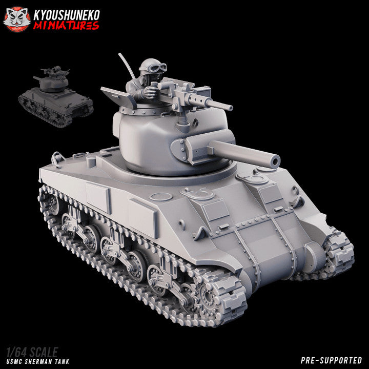 USMC Sherman Tank