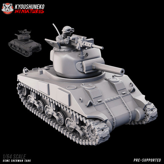 USMC Sherman Tank