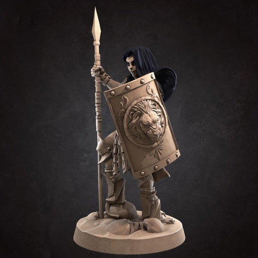 Kalista, The Gladiator (Medium) - Tabletop Figure for Dungeons & Dragons, DnD, Pathfinder RPGs, TTRPG