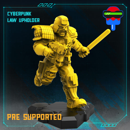 Cyberpunk Law Upholder