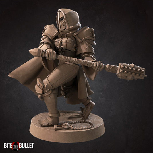 War Sister Vanguard (Medium) - Tabletop Figure for Dungeons & Dragons, DnD, Pathfinder RPGs, TTRPG