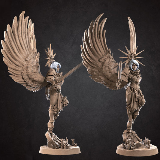 Soledad, The Lightbringer (Large) - Tabletop Figure for Dungeons & Dragons, DnD, Pathfinder RPGs, TTRPG