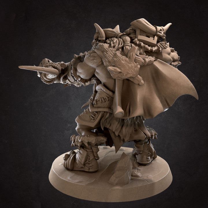 Bugbear Hunter (Medium) - Tabletop Figure for Dungeons & Dragons, DnD, Pathfinder RPGs, TTRPG