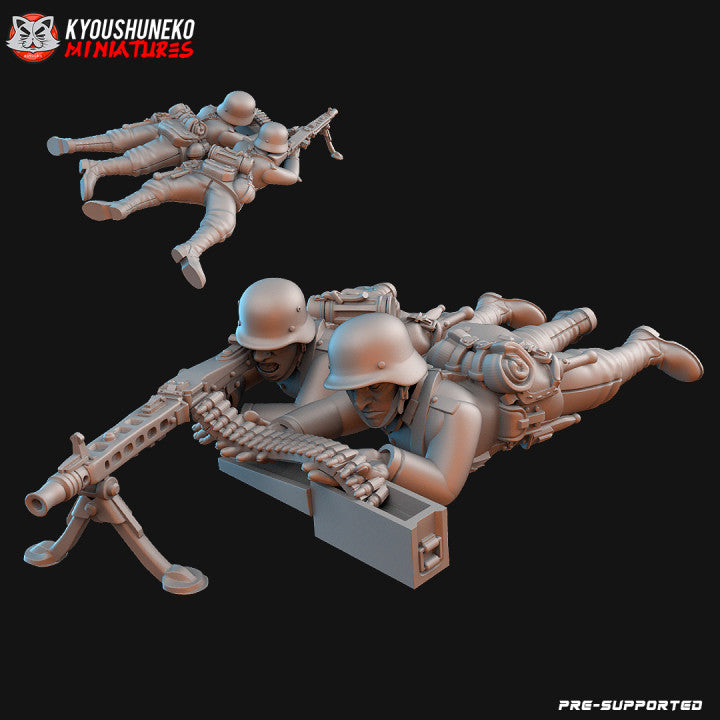 German MMG Team