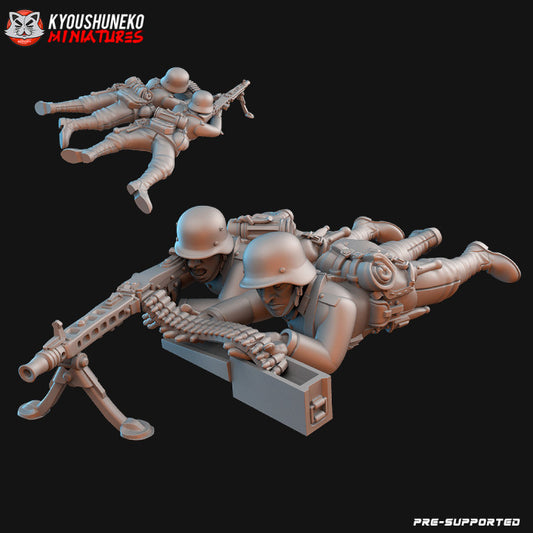 German MMG Team