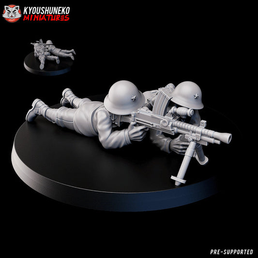 Japanese MMG Team (2 Models)