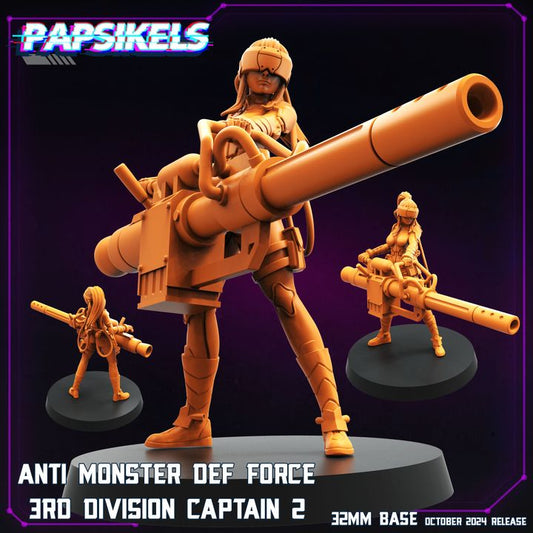 Anti Monster Defence Force 3Rd Division Captain - 2