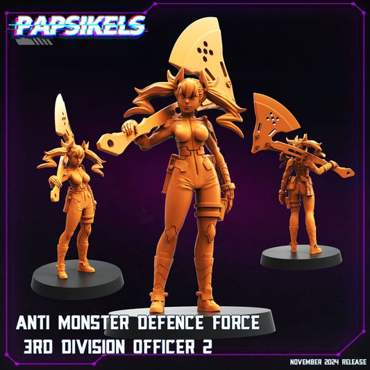 Anti Monster Defence Force 3Rd Division Officer - 2