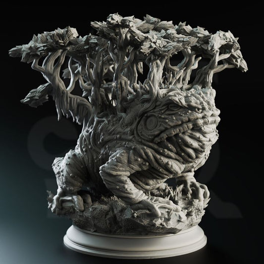 Giant Toad of the Swamp - Beszenyok the Defiler