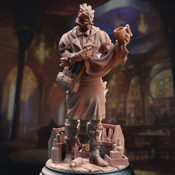 Warforged Bartender - Brick