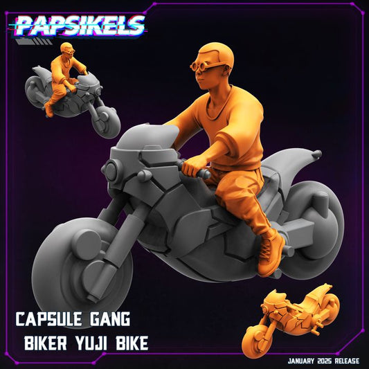 Capsule Gang Biker Yuji Bike