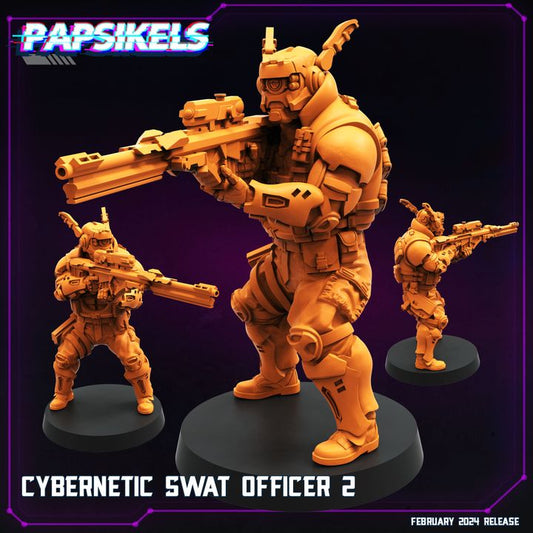 Cybernetic Swat Officer - 2
