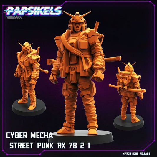Cyber Mecha Street Punk Rx 78 2 1