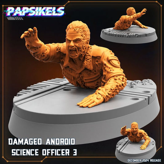 Damaged Android Science Officer - 3